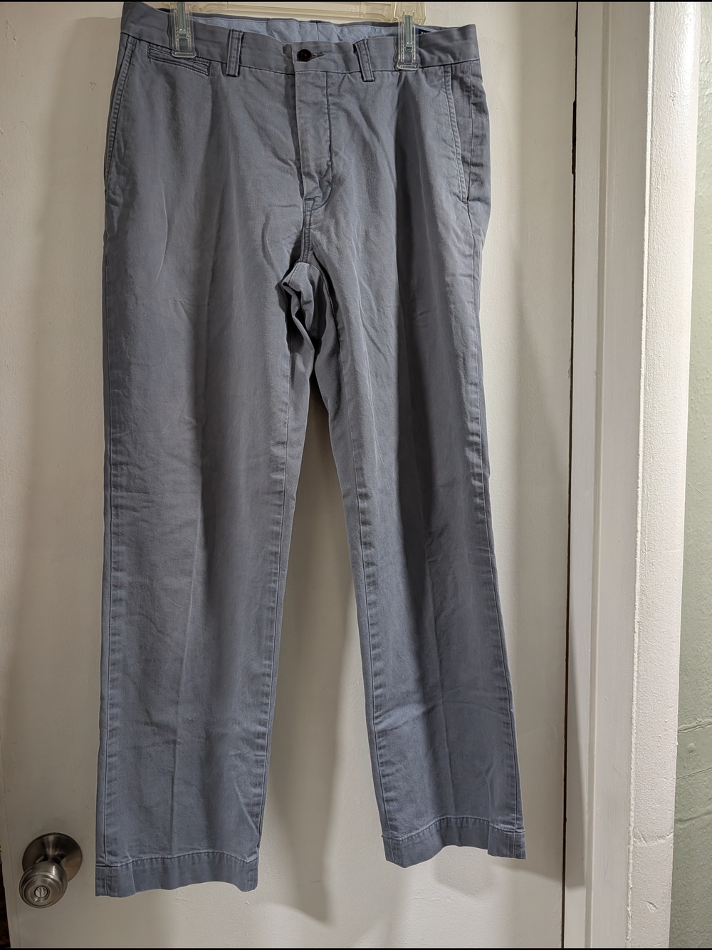 Polo by Ralph Lauren Light Gray Straight Chino Pants